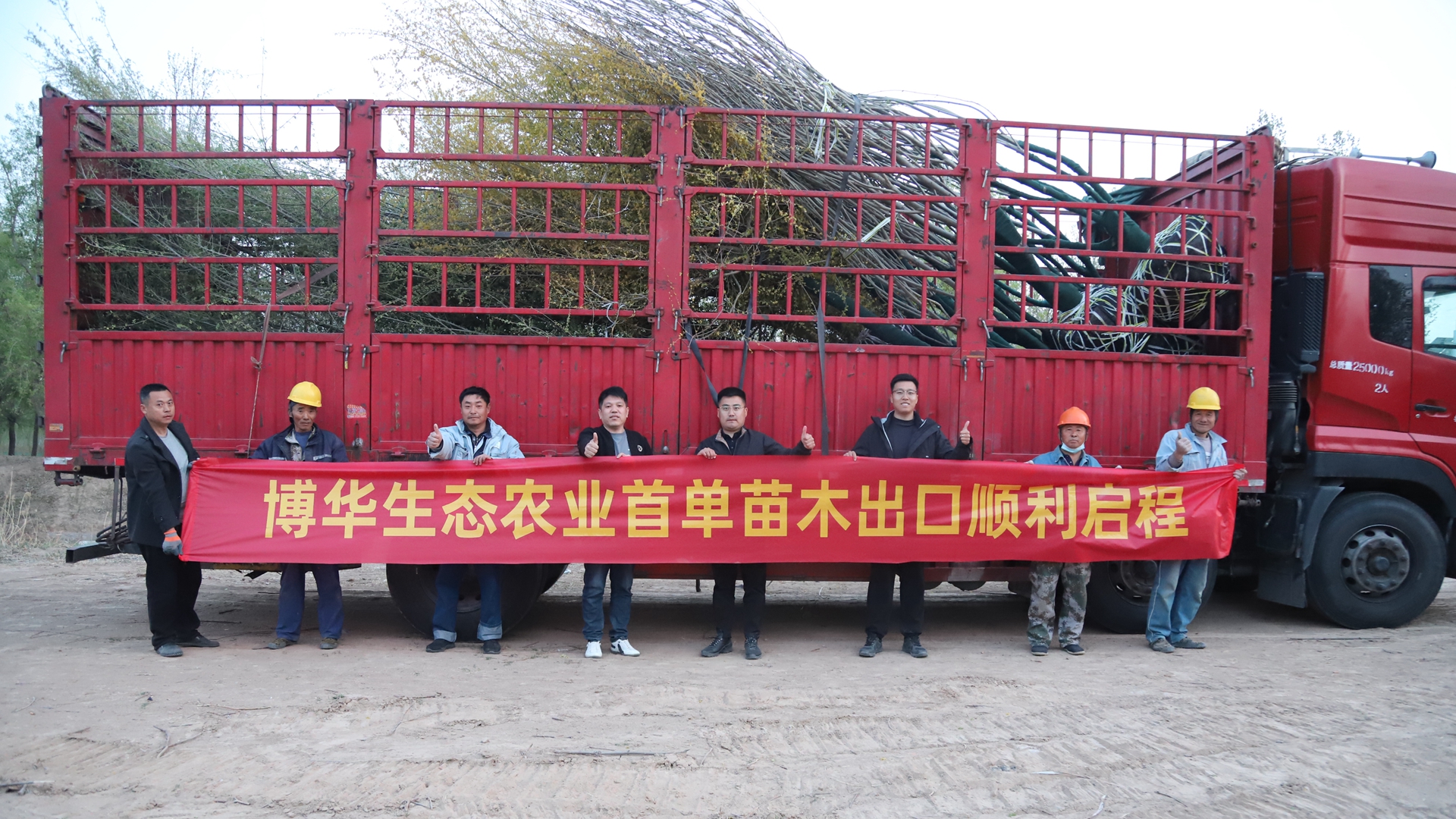 博華苗木(mù)&ldquo;出海(hǎi)&rdquo;闖世界&mdash;&mdash;首單苗木(mù)出口業(yè)務順利交付